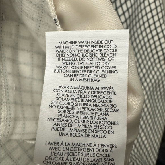 CABI 3173 Windowpane Stretch Blazer Jacket Women’s Size Small - Picture 12 of 12